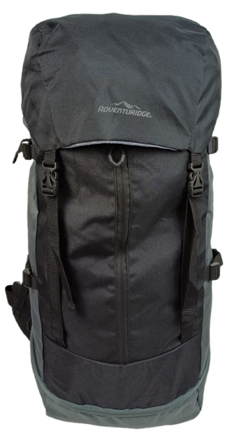 Легкий походный, туристический рюкзак с дождевиком 45L черный Adventuridge (2000003461059) - изображение 4