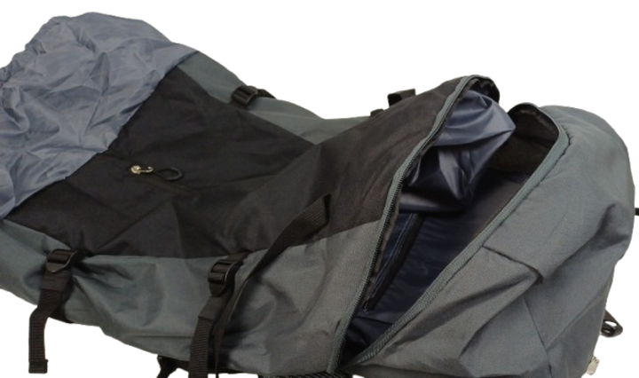 Легкий походный, туристический рюкзак с дождевиком 45L черный Adventuridge (2000003461059) - изображение 8