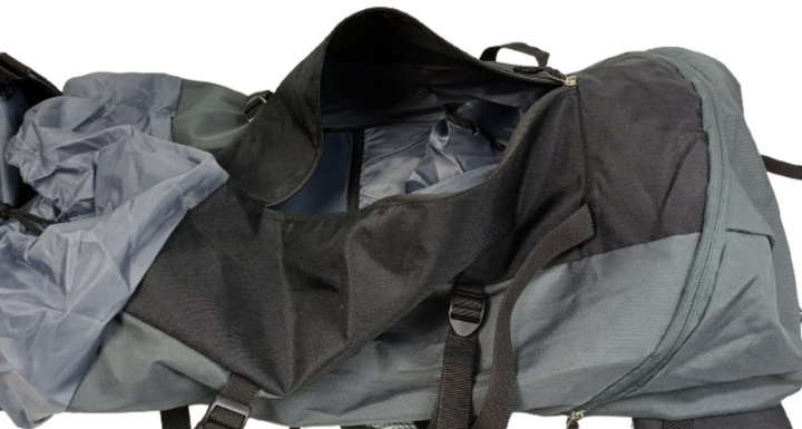 Легкий походный, туристический рюкзак с дождевиком 45L черный Adventuridge (2000003461059) - изображение 10