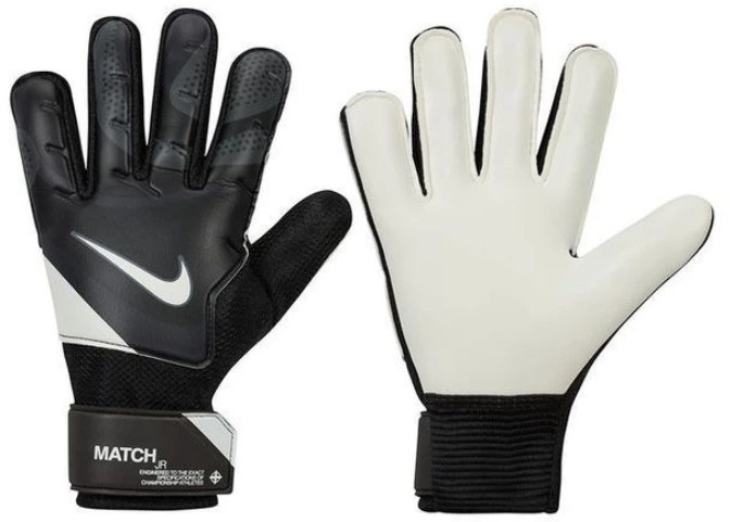 Перчатки вратарские Nike Nk Gk Match Jr - Ho23 Дет черный, белый FJ4864-011 - изображение 2