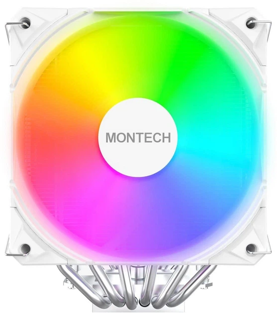 Кулер для процесора MONTECH NX600 ARGB White (NX600 ARGB (W)) - зображення 2
