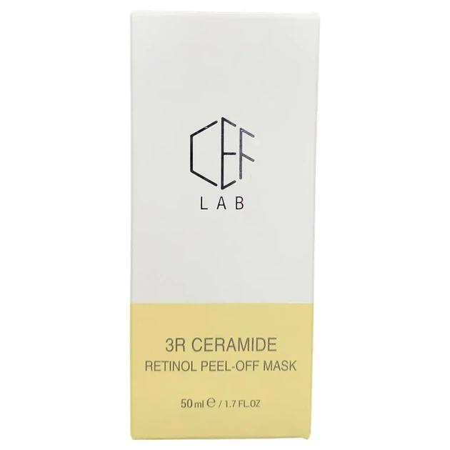 Ретиноловая маска-пленка CEF Lab 3R Ceramide Retinol Peel Off Mask 50 мл - Фото 3 Ретиноловая маска-пленка CEF Lab 3R Ceramide Retinol Peel Off Mask 50 мл - изображение 3