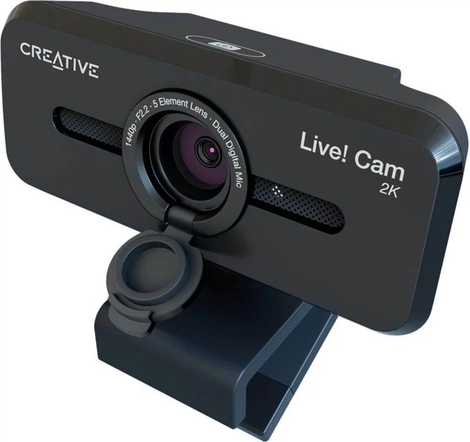 Веб-камера Creative Live! Cam Sync V3 Black (73VF090000000) - зображення 2