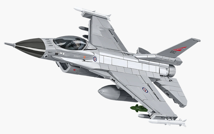 Конструктор Самолет истребитель F-16AM Fighting Falcon COBI 5913 - изображение 3