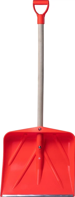 Лопата для снігу Kadax широка 130 см Помаранчева (K3678) - зображення 3