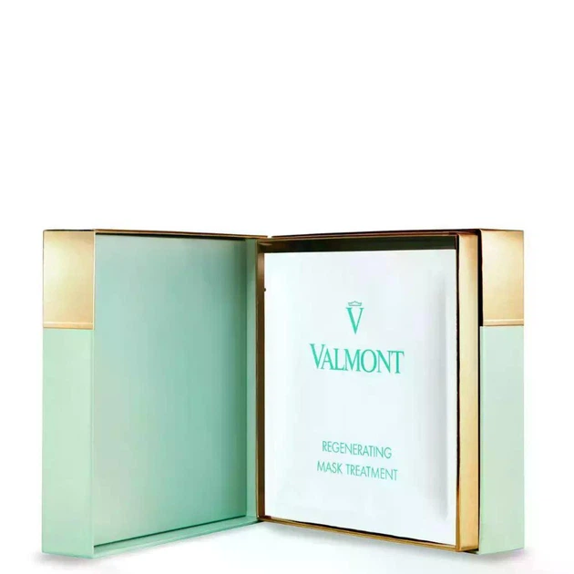 Valmont REGENERATING MASK TREATMENT Відновлююча колагенова маска для обличчя, 5 листів - изображение 3