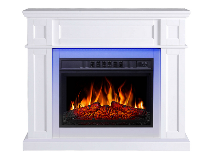 Електрокамін ArtiFlame Linz AF23S білий з LED підсвічуванням - изображение 2