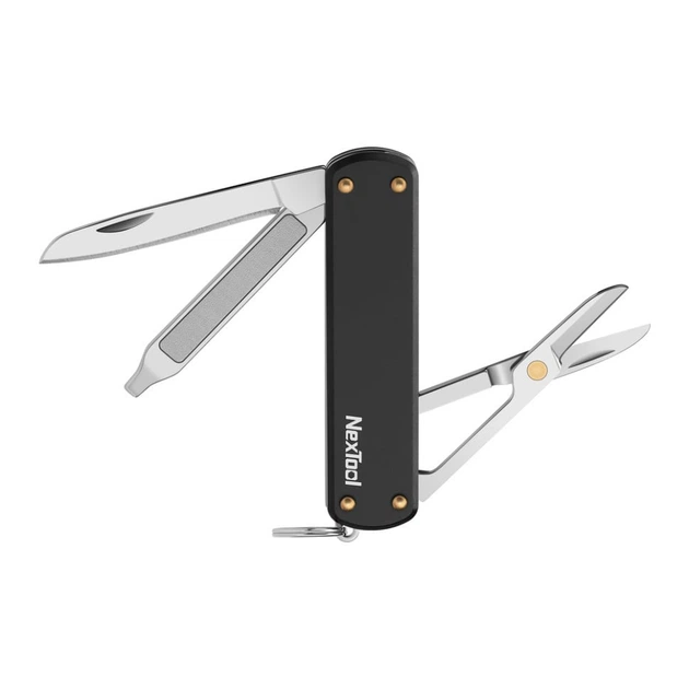 Мультитул NexTool Mini Pocket Knife, черный - изображение 4