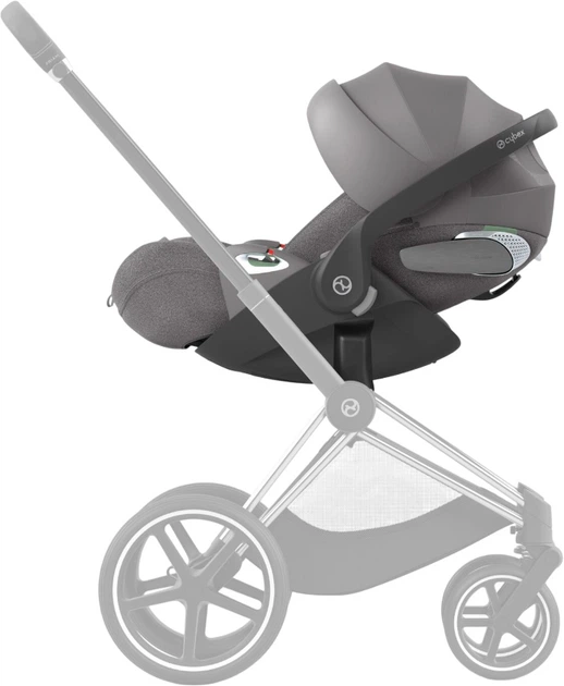 Fotelik samochodowy Cybex Cloud T i-Size Plus Mirage Grey Platinum (4063846402670) - obraz 9