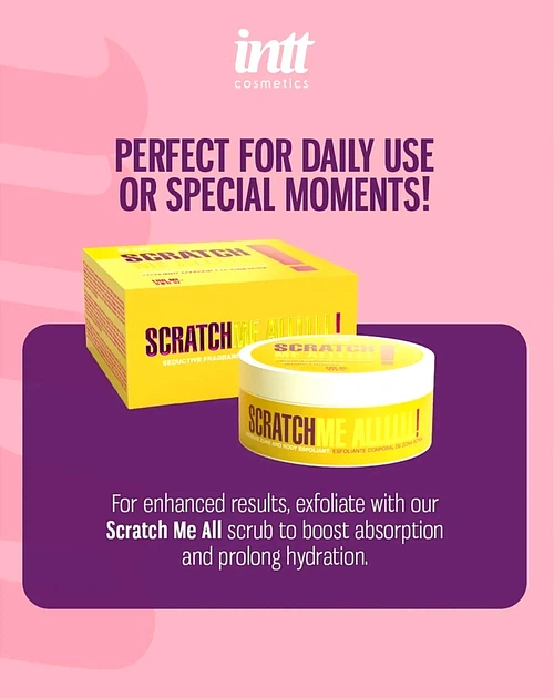 Скраб для тела Intt SCRATCH ME ALLLL! гель с микросферами, 100 мл - Фото 4 Скраб для тела Intt SCRATCH ME ALLLL! гель с микросферами, 100 мл - зображення 4