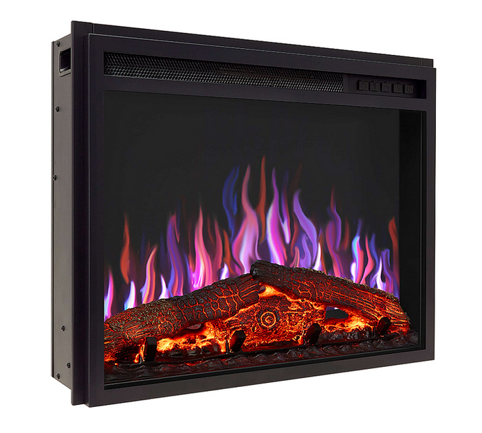 Электрический камин ArtiFlame 3D с эффектом реального огня черный декоративный электрокамин искусственный обогреватель визуальное пламя с разними кольорами - изображение 3