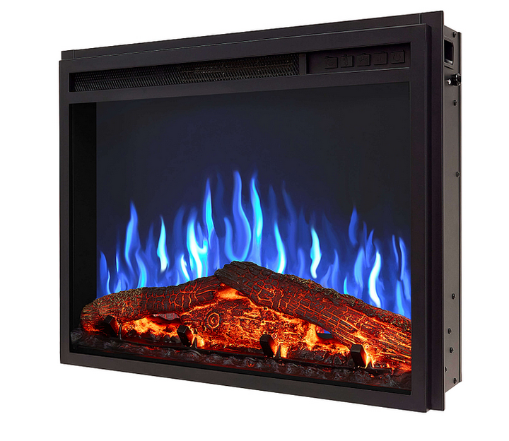 Электрический камин ArtiFlame 3D с эффектом реального огня черный декоративный электрокамин искусственный обогреватель визуальное пламя с разними кольорами - изображение 4