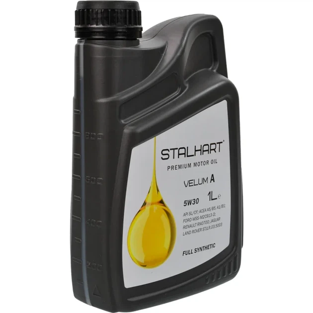 Олива моторна Stalhart Velum A 5W-30 (1л.) - Фото 2 Олива моторна Stalhart Velum A 5W-30 (1л.) - зображення 2