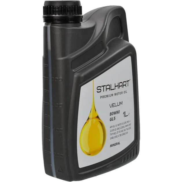 Олива трансмісійна Stalhart Velum GL-5 80W-90 (1л.) - зображення 2