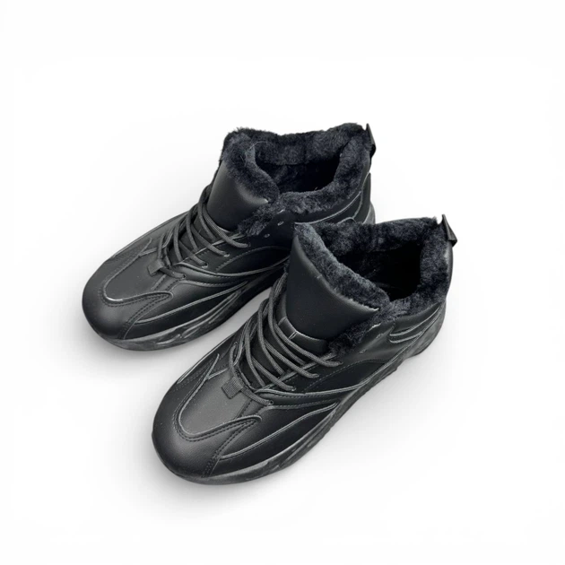Женкие кроссовки зимние на меху Stilli 40 Black - изображение 3