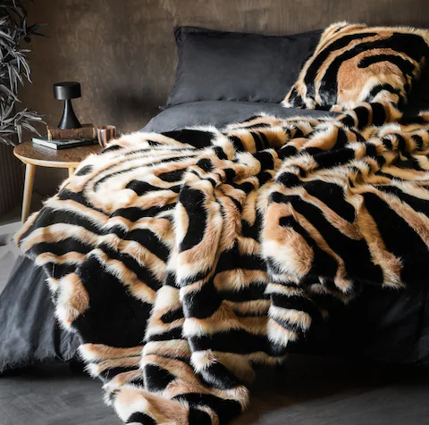 Плед покривало George Rockett St Animal Swirl Faux Fur Throw 200х150 см - зображення 3