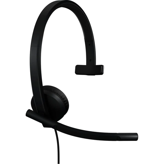 Комп'ютерна гарнітура Logitech H570e Mono USB-C Black (981-001427) [154768] - зображення 2