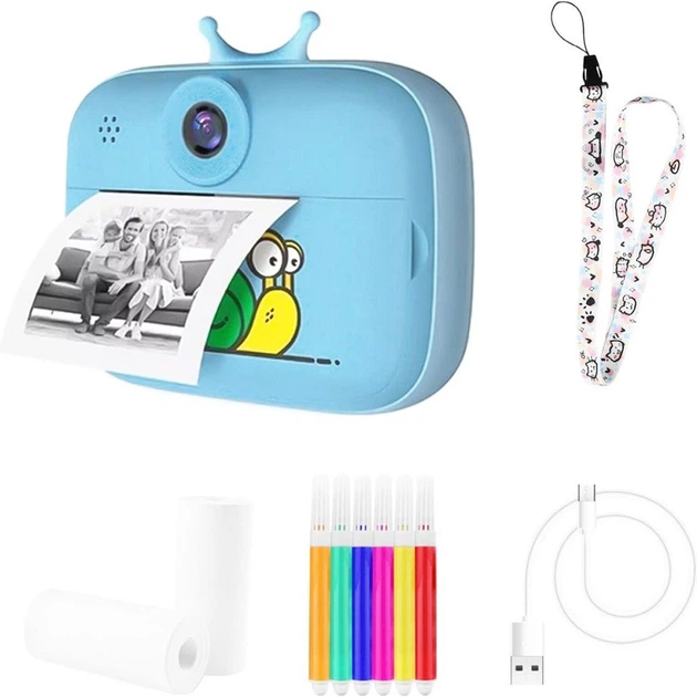 Детская фотокамера DK SnailSnap Printing Blue [154117] - изображение 6