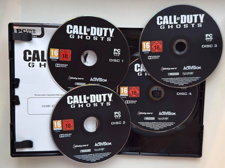 Диск для PC - Call of Duty Ghosts, английская версия, Б/У - изображение 2