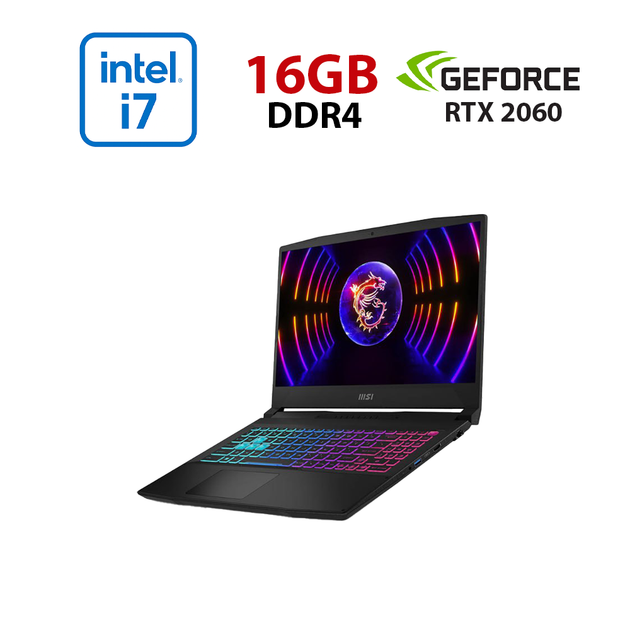 Ігровий ноутбук Б-клас MSI GL63 9SEK / 15.6" (1920x1080) IPS / Intel Core i7-9750H (6 (12) ядер по 2,6 - 4,5 ГГц) / 16 ГБ DDR4 / 256 ГБ SSD + 256 ГБ SSD / nVidia GeForce RTX 2060, 6 ГБ GDDR6, 192-біт / WebCam / Win 11 Pro б/в - Фото 1 Ігровий ноутбук Б-клас MSI GL63 9SEK / 15.6" (1920x1080) IPS / Intel Core i7-9750H (6 (12) ядер по 2,6 - 4,5 ГГц) / 16 ГБ DDR4 / 256 ГБ SSD + 256 ГБ SSD / nVidia GeForce RTX 2060, 6 ГБ GDDR6, 192-біт / WebCam / Win 11 Pro б/в - зображення 1