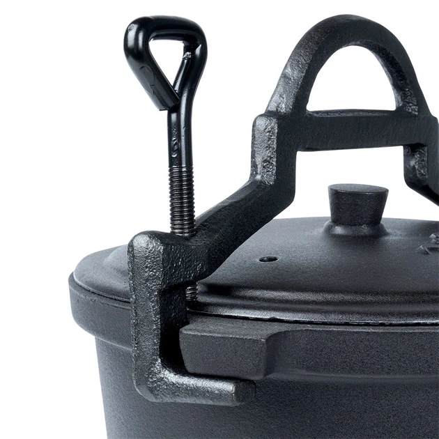 Чавунний казанок Orion 199051 CAST LINE на ніжках з кришкою 8 л (5904316471897) - зображення 5