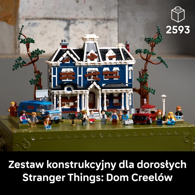 Zestaw klocków LEGO Icons Stranger Things: Dom Creelów 2593 elementy (11370) - obraz 3