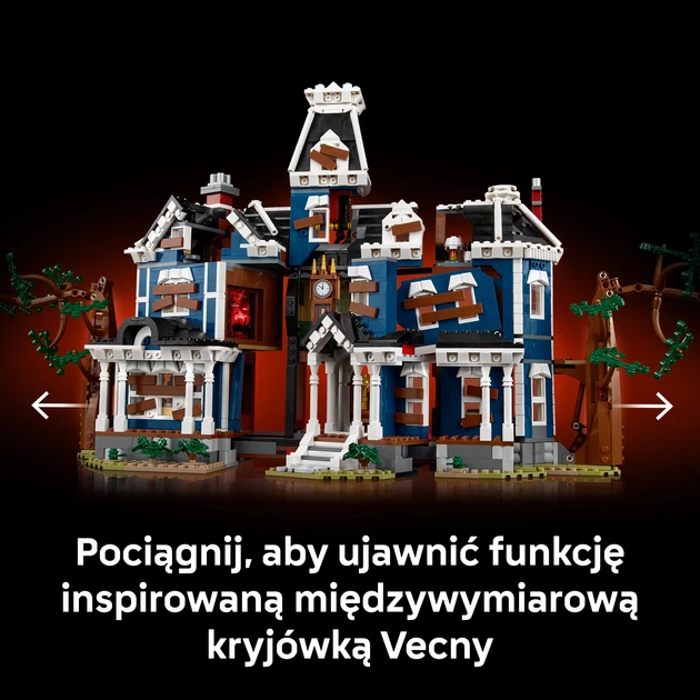 Zestaw klocków LEGO Icons Stranger Things: Dom Creelów 2593 elementy (11370) - obraz 5
