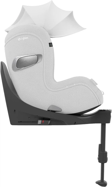 Fotelik samochodowy Cybex Sirona T i-Size Plus Platinum White Platinum (4063846405268) - obraz 5