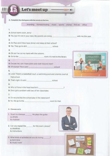 Робочий зошит Англійська мова Full Blast Plus for Ukraine 8 клас НУШ Workbook Marileni Malkogianni - Фото 3 Робочий зошит Англійська мова Full Blast Plus for Ukraine 8 клас НУШ Workbook Marileni Malkogianni - зображення 3