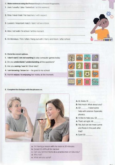 Робочий зошит Англійська мова Full Blast Plus for Ukraine 8 клас НУШ Workbook Marileni Malkogianni - Фото 4 Робочий зошит Англійська мова Full Blast Plus for Ukraine 8 клас НУШ Workbook Marileni Malkogianni - зображення 4