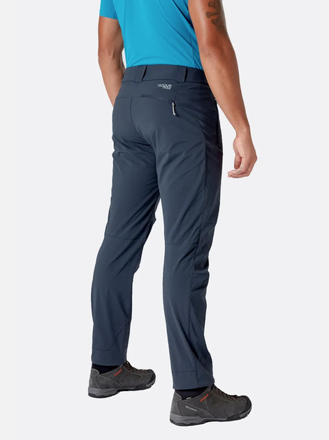 Штаны мужские Rab Incline Vapour-Rise Pants, Beluga, Regular, XL (36) (RB QVR-77-BE-XL) - Фото 2 Штаны мужские Rab Incline Vapour-Rise Pants, Beluga, Regular, XL (36) (RB QVR-77-BE-XL) - изображение 2