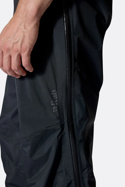 Штаны мужские Rab Downpour Mountain Pants, Black, M (Regular) (RB QWI-13-BLK-MED-RG) - изображение 5