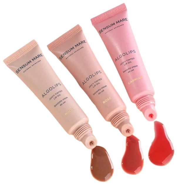 Olejek do ust Sensum Mare Algolips nawilżający Rose 10 ml (5907222316610) - obraz 2