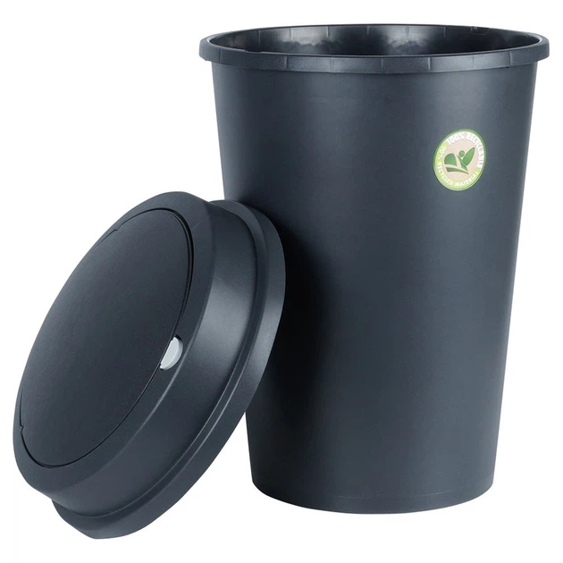 Кошик для сміття Orion 779076 пластиковий 47 л Чорний (8720573387705) - зображення 3