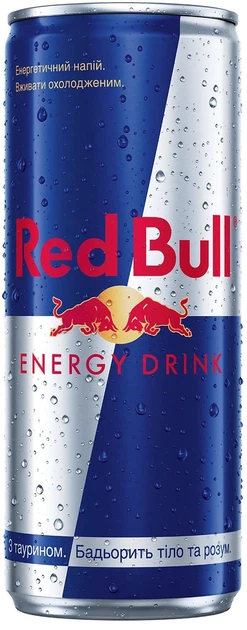 Енергетичний напій Red Bull 473 мл - Фото 1 Енергетичний напій Red Bull 473 мл - зображення 1