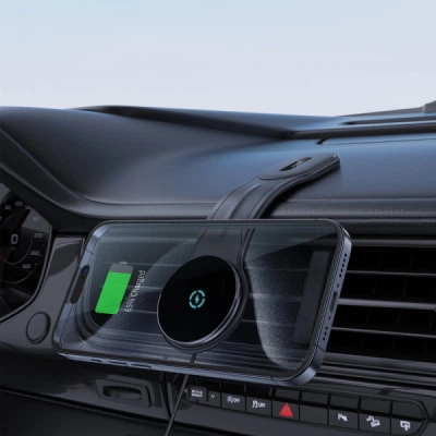 Автомобильное крепление для смартфона D21 Magnetic wireless (на панель) Velcro Acefast - Фото 9 Автомобильное крепление для смартфона D21 Magnetic wireless (на панель) Velcro Acefast - изображение 9