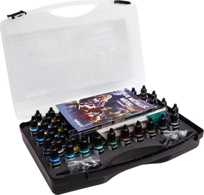 Набір фарб акрилових Vallejo True Metallic Metall: Повна колекція 80 x 18 мл (8429551772501) - зображення 2