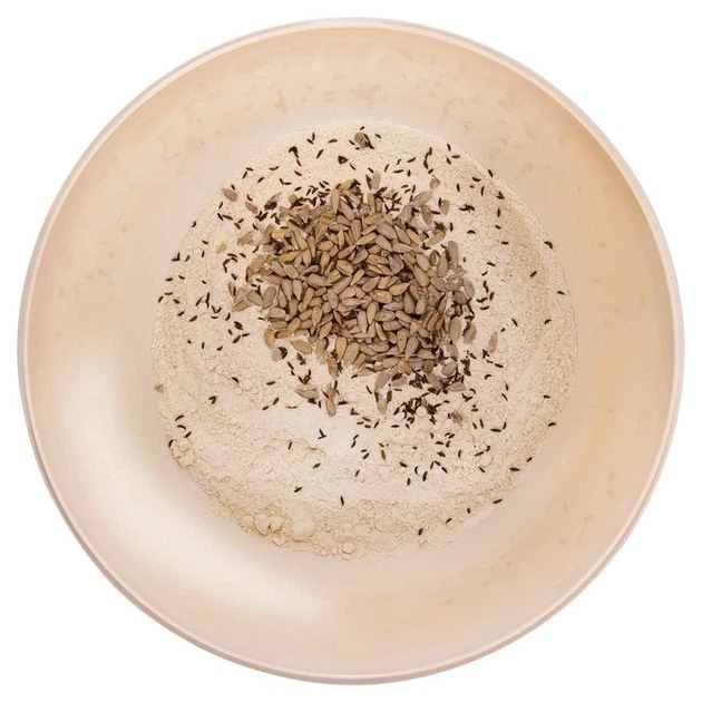 Miska do miksowania Orion z pokrywką Kremowa 27 cm 5 l (8590474906707) - obraz 3