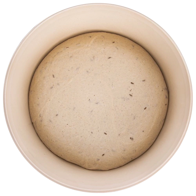 Miska do miksowania Orion z pokrywką Kremowa 27 cm 5 l (8590474906707) - obraz 4