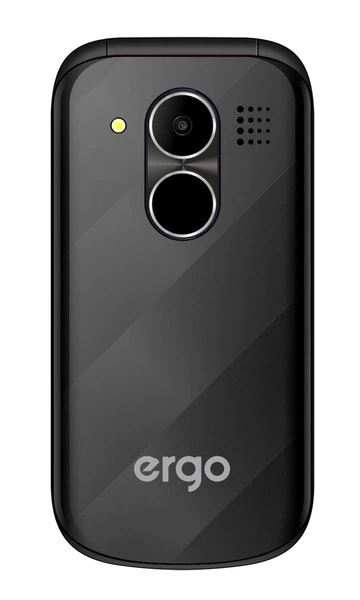 Бабушкофон ERGO F241 Dual Sim, 1000mAh, Black - Фото 4 Бабушкофон ERGO F241 Dual Sim, 1000mAh, Black - изображение 4