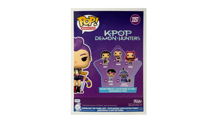 Фигурка FUNKO POP! KPop Demon Hunters Руми 109mm 94692 - Фото 5 Фигурка FUNKO POP! KPop Demon Hunters Руми 109mm 94692 - изображение 5