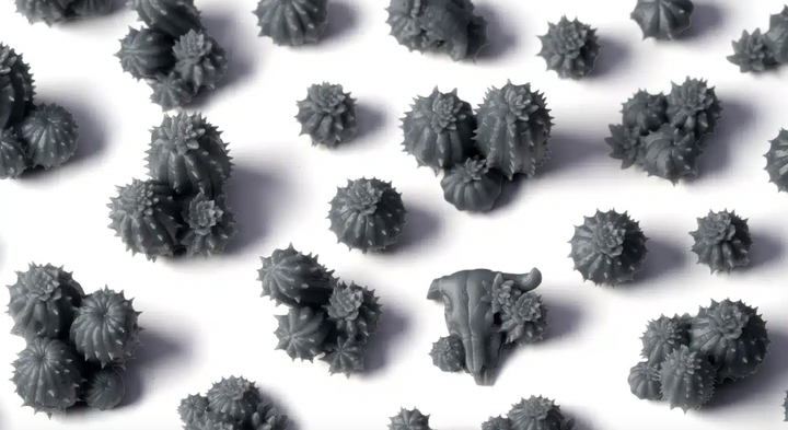 Zestaw dekoracji Gamers Grass Basing Bits Barrel Cacti (738956791436) - obraz 4