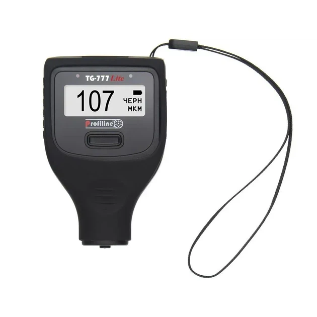 Товщиномір фарби Profiline TG-777 Lite (2000мкм, Fe/Zn/NFe/Putty) - зображення 10