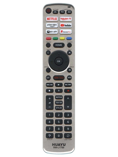 Універсальний пульт HUAYU для телевізора Panasonic RM-L1700 - Фото 1 Універсальний пульт HUAYU для телевізора Panasonic RM-L1700 - зображення 1