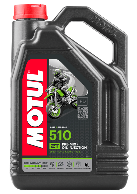 Олива Motul 510 2T 1Л - изображение 2