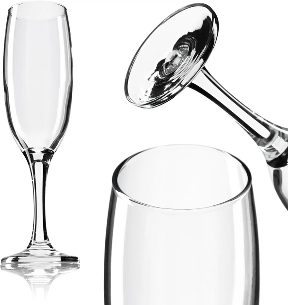 Набір келихів Kadax Odnes для шампанського 220 мл 6 шт (5903699482414) - зображення 2