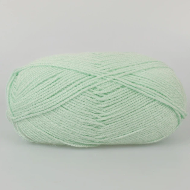 Lady Yarn Muffin, Ментол №21 - акриловая пряжа 100 г / 300 м, 100% акрил, для свитеров, пледов, игрушек, аксессуаров и ковровой вышивки - Фото 3 Lady Yarn Muffin, Ментол №21 - акриловая пряжа 100 г / 300 м, 100% акрил, для свитеров, пледов, игрушек, аксессуаров и ковровой вышивки - изображение 3