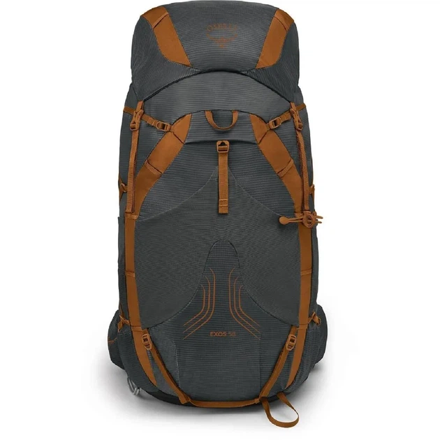 Рюкзак туристический Osprey Exos 58 Dark charcoal L/XL (100080048) - изображение 3