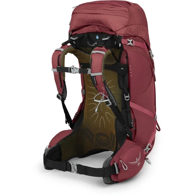 Рюкзак туристический Osprey Aura AG 50 Berry sorbet red XS/S (100069651) - изображение 4