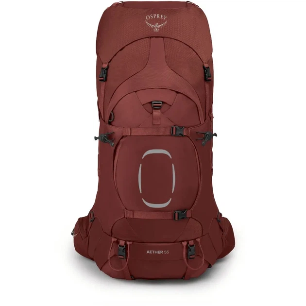 Рюкзак туристический Osprey Aether 55 Acorn red L/XL (100080440) - Фото 4 Рюкзак туристический Osprey Aether 55 Acorn red L/XL (100080440) - изображение 4